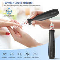 Machine à polir les ongles E-File, perceuse à ongles en plastique, rechargeable par USB, portable, outils professionnels pour l'art des ongles, ensemble OEM