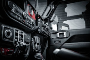 Fury 2020 2021 <span class=keywords><strong>2022</strong></span> KIT DE PANEL DE CONTROL DE Radio de aleación de aluminio CON SOPORTE DE TABLET para Jeep Gladiator JT - Product Image 5