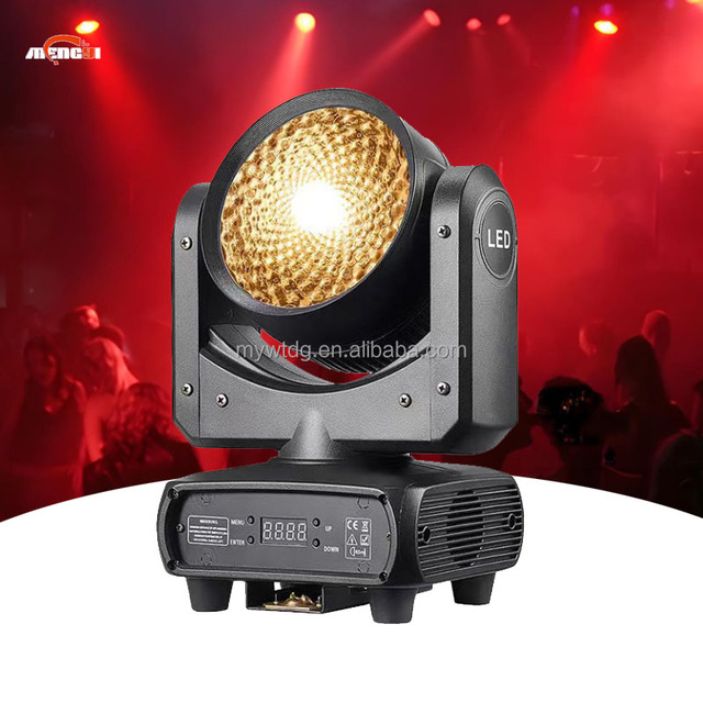 120W COB RGBW 4in1 Moving DJ Wedding Stage Light LED Wash Moving Head Blinder Light for Venue Lighting