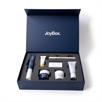 JoyBox usine écologique logo personnalisé petit emballage en carton en papier kraft pour produits de beauté carte pliée petite éponge