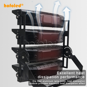 1250W iluminación de inundación almacén Arena campo impermeable farola ODM OEM punto exterior Luz de mástil alto para estadio de fútbol - Product Image 4