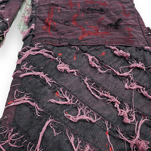 جينز رجالي فضفاض وثقيل الوزن من DiZNEW، ملابس الشارع، هيب هوب، أرجل واسعة، جودة عالية، جينز مصمم للرجال بمظهر ممزق - Product Image 6