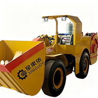 Xingguoyi XGY WJD-1.5 Mittelgroßer Niederflur-Elektro-Diesel-Dual-Bergbau-Schaber Untertagelader Kleiner Motorantrieb