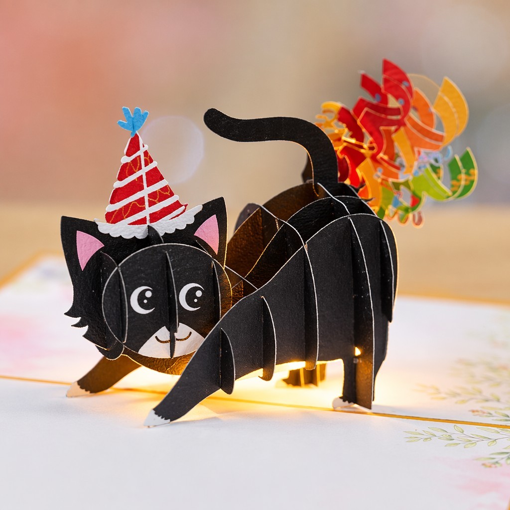 Customized musical greeting cards without lights