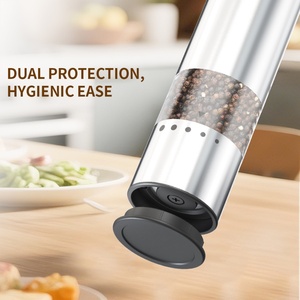 <b>Mini</b> Portable Metal Stainless Steel Salt Pepper <b>Grinder</b> Rechargeable Pepper <b>Grinder</b> <b>Mini</b> Pepper <b>Grinder</b> - Product Image 4