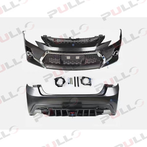 Bumper Auto di alta qualità BodyKit per REIZ Mark <span class=keywords><strong>X</strong></span> 2014-2018 per lo stile GS includono paraurti anteriore e posteriore con griglia e lampade per Auto - Product Image 1