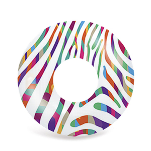 Anillos <span class=keywords><strong>de</strong></span> PVC con patrón <span class=keywords><strong>de</strong></span> <span class=keywords><strong>cebra</strong></span> para fiesta en la playa, flotadores <span class=keywords><strong>de</strong></span> piscina, tubo <span class=keywords><strong>de</strong></span> agua, para adultos y niños - Product Image 1