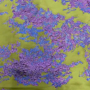 ドレス用 バーガンディ ヨーロピアン 刺繍 ブロケード生地 ジャカード錦織 金糸織物 - Product Image 1