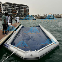 Promotion : Quai flottant gonflable, Système de ponton sec gonflable stable et durable