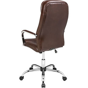 Haute qualité meilleur prix chaise de bureau pivotante en cuir directeur exécutif chaise de bureau à dossier moyen - Product Image 3