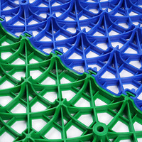 Dalles de sol amovibles à emboîtement, modernes, antidérapantes, imperméables, en PP, pour garage intérieur, lavage de voiture