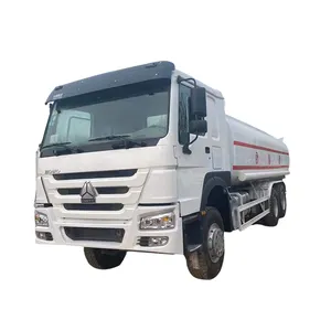 좋은 가격으로 단장 된 Sinotruk Howo 연료 탱크 6x4 20000L 디젤 371HP 오일 연료 유조선 트럭 판매