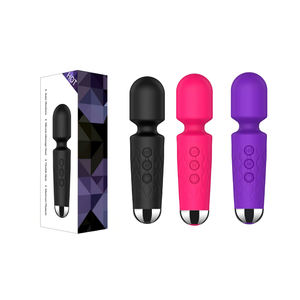 Großhandel Silikon Wiederaufladbarer IPX5 Wasserdichter Vibrator Erotikspielzeug mit 20 Frequenzen für Frauen Klitoris-Stimulation - Product Image 1