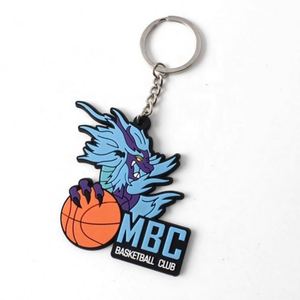 Custom Rubber Keychain Kawaii Series Cartoon Key Rings Hot Anime Key Holders Fit Kids Men Bag Wallet Keys - Product Image 2