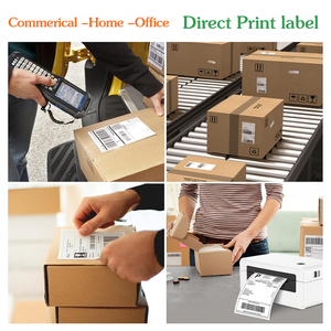 Teddy bán buôn 3x1 inch 76x25 mét 3 bằng chứng 1000 Sheets CuộN kết dính mạnh mẽ nhãn nhiệt - Product Image 5