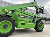 Certifié ISO 4 tonnes 7m, moteur diesel à chariot télescopique électrique, nouveau transpalette à moteur pour les industries de détail de la construction agricole