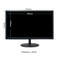 Moniteur LCD industriel de 21.5 pouces 1080 p écran tactile LED 1920*1080 boîtier en plastique écran tactile résistif