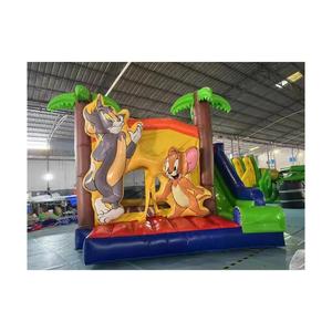 Château Gonflable Commercial Haut <span class=keywords><strong>de</strong></span> Gamme pour Enfants, Maison <span class=keywords><strong>de</strong></span> Rebond Gonflable avec Bâche en PVC <span class=keywords><strong>de</strong></span> 0,55 mm, Qualité Supérieure - Offre Spéciale - Product Image 1
