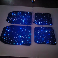Tapis de sol LED Starlight universels de qualité supérieure, étanches IP65, antidérapants, en plastique, avec commande vocale, légers et à intensité variable