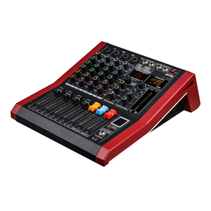 <span class=keywords><strong>AMX</strong></span>-4 プロフェッショナルオーディオミキサー 16DSPエフェクト 4台のデバイスへの有線接続 デジタルMP3再生とオーディオミキシングをサポート - Product Image 3