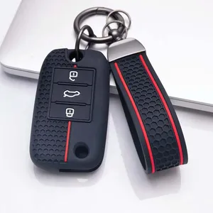 เคสซิลิโคนสำหรับกุญแจรถยนต์ อุปกรณ์เสริม พวงกุญแจ สำหรับ <span class=keywords><strong>MG</strong></span> MG5 <span class=keywords><strong>ZS</strong></span> GT GS MG3 MG6 MG7 EZS HS EHS <span class=keywords><strong>ZS</strong></span> <span class=keywords><strong>EV</strong></span> สำหรับ Roewe RX5 รีโมท - Product Image 2