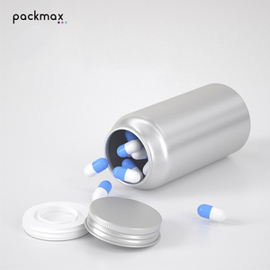 Premium Aluminum Pill Bottle for Medicine Supplements - Wide Mouth Easy <b>Open</b> Pull Tab Drug <b>Storage</b> Tin Wholesale - Product Image 3