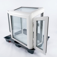 Ventanas de Jardín de Aleación de Aluminio, Ventanas de Jardín Operables, Aislantes del Calor, Insonorizadas y Resistentes al Viento