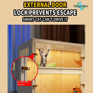 הטוב ביותר, חתול גדול מודרני מקורה מסתיר בית קן עם עיצוב רב תכליתי - Product Image 5