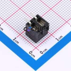2383945-2 Screw Terminal Block SMD,P=3.81mm Connector ( Construction: 1x2P )( Pitch: 3.81mm )( Color: Black ) - Product Image 2