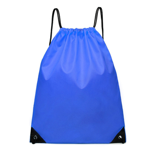 Vente en gros de <span class=keywords><strong>sac</strong></span> <span class=keywords><strong>à</strong></span> <span class=keywords><strong>dos</strong></span> d'étudiant en polyester 210D ultraléger avec cordon de serrage fermeture Oxford pour événement de course longue distance - Product Image 2