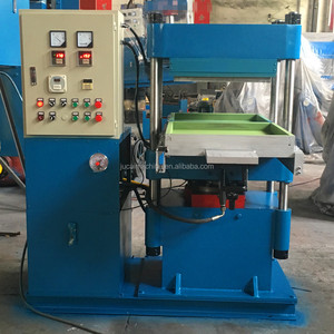 Machine de fabrication de tapis de sol recyclés, presse de vulcanisation de caoutchouc pour pavage extérieur, équipement de compression hydraulique à chaud pour le moulage de pavés - Product Image 3