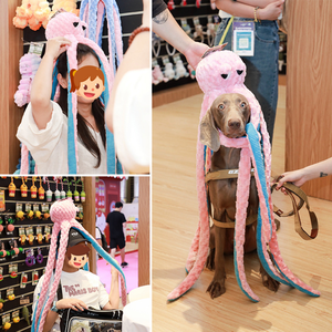 Giocattolo per <span class=keywords><strong>Cani</strong></span> a Forma <span class=keywords><strong>di</strong></span> Polpo Imbottito con Suono, <span class=keywords><strong>Taglia</strong></span> <span class=keywords><strong>Grande</strong></span> per Razze <span class=keywords><strong>di</strong></span> <span class=keywords><strong>Cani</strong></span> <span class=keywords><strong>di</strong></span> Grossa <span class=keywords><strong>Taglia</strong></span> - Product Image 5