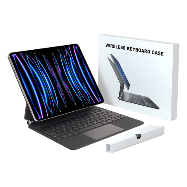 New Magnetic Scissor Magic Keyboard Case Multi-Touch Trackpad iPad Pro 11/10.9/12.9/13in BT Wireless Backlit USB-C Slim Design