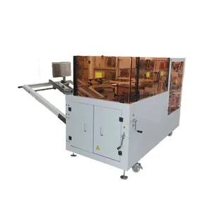 Shuhe Fully Automatic Open Folding Packing Machine Tape Box Case Carton Erector