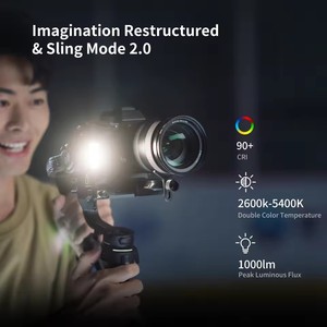 Estabilizador de Cámara ZHIYUN Weebill 3 de 3 Ejes, Portátil, con Luz y Micrófono Integrados para Canon/Sony/Panasonic/Nikon VS DJI - Product Image 3