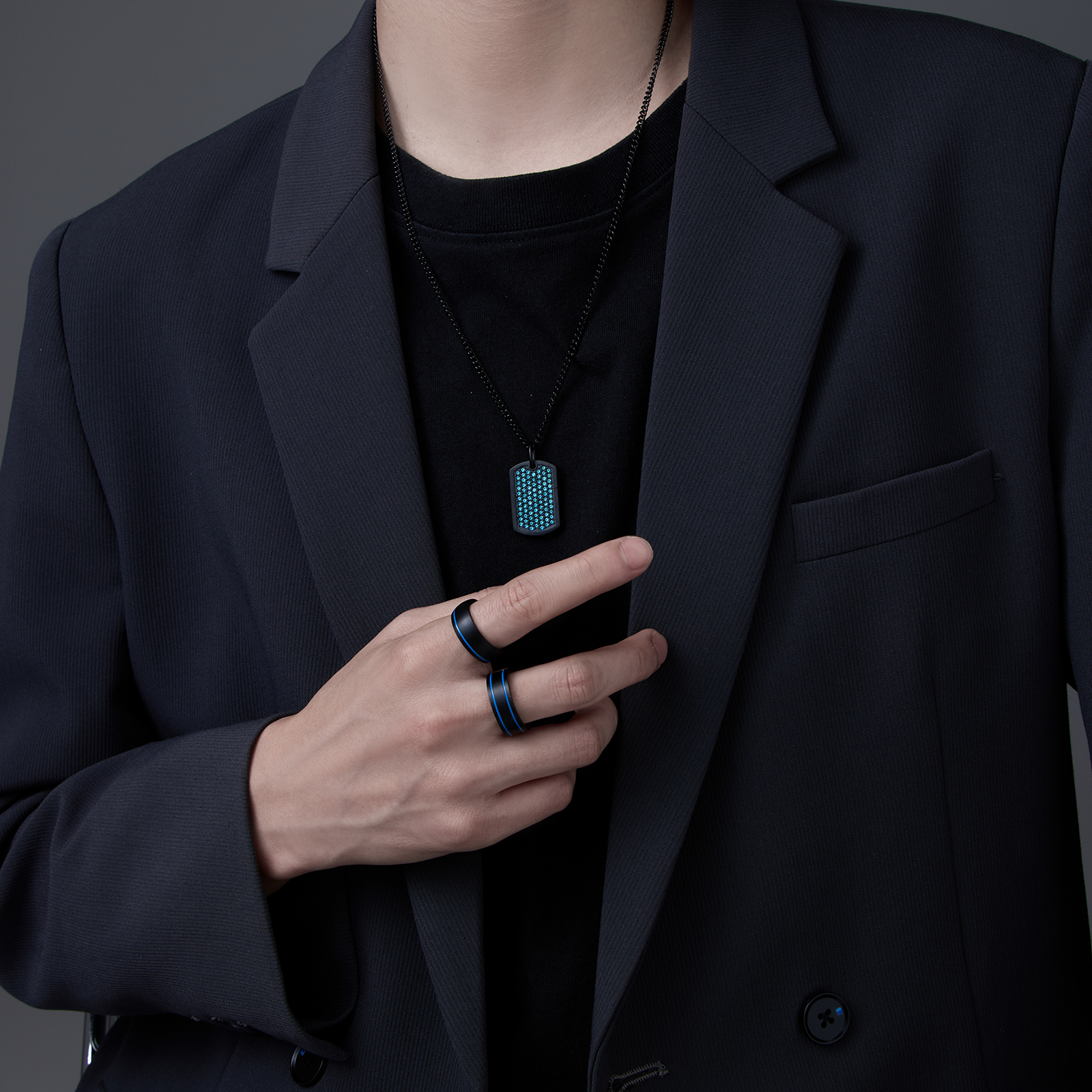 zircon pendant necklace