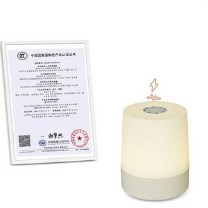 Remote Controlled Rechargeable Night Light Round Dimmable Battery Operated 450h Lifespan Bedroom Sleep Lamp - Product Image 5