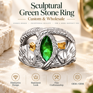 Reale Dell'argento Sterlina 925 Anelli di Aragorn di Barahir <span class=keywords><strong>LOTR</strong></span> Anello di Cerimonia Nuziale Per Gli Uomini Gioielli Appassionato di Cinema - Product Image 6