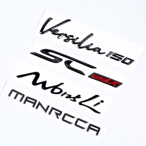 Nuevo <span class=keywords><strong>diseño</strong></span> nombres Logos coche cuerpo pegatina impermeable motocicleta emblema <span class=keywords><strong>pegatinas</strong></span> con adhesivo - Product Image 4