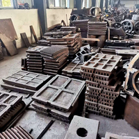Plaque de tamis pour concasseur à marteaux en acier au manganèse haute résistance, barre de déflecteur anti-usure pour machine de décharge de minerai dans l'exploitation minière
