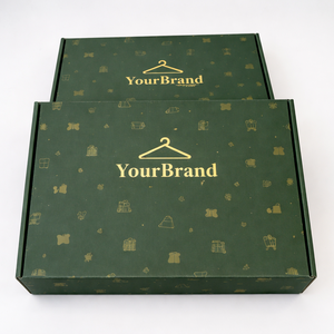 Boîte d'expédition pour vêtements, emballage personnalisé, boîte en carton ondulé E Flute découpée sur mesure, fabricant sur mesure - Product Image 4