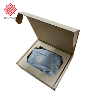 Caja de Envío Plegable de Papel Kraft para Power Bank, Diseño Personalizado con Inserto, Caja de Cartón Corrugado Tipo E, Fábrica Baoren ECO OEM ODM - Product Image 1
