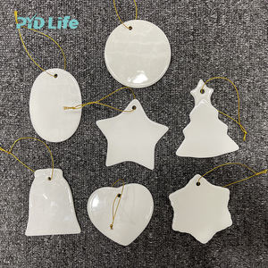 Araignée sécurité <span class=keywords><strong>de</strong></span> noël, Logo personnalisé, boule ronde à Sublimation, en céramique, arbre <span class=keywords><strong>de</strong></span> noël, ornement <span class=keywords><strong>de</strong></span> décoration, vierges en céramique, vente en gros - Product Image 6