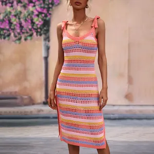 XGY custom women summer knit sexy bodycon dress plus size women dress casual dress