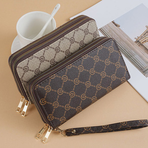 Borsa in Pelle Stampata da Donna, <span class=keywords><strong>Portafoglio</strong></span> Lungo e <span class=keywords><strong>Porta</strong></span> <span class=keywords><strong>Cellulare</strong></span> di Design, Vendita Diretta all'Ingrosso - Product Image 4