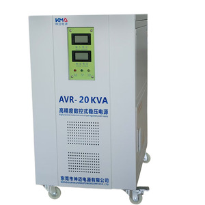 20KVA高精度CNC電圧レギュレータ三相安定器（AC電流20kw、110v電圧安定器/スタビライザー） - Product Image 1