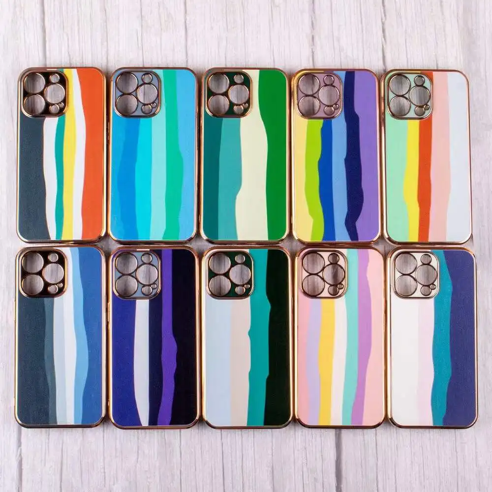 Rainbow Chrome Laser Holographic Shining Cover Case For iPhone 14 13 13 Pro Max 12 12 Pro Max 11 Xs Mas XR Xs 14 Max