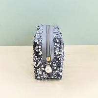 Nouveauté 2026 : Sacs de rangement de voyage portables de grande taille à sequins, en velours à paillettes brillantes, avec fermeture éclair, style Ins, sacs à cosmétiques exquis