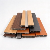 Planche de terrasse en alliage d'aluminium anodisé extrudé, système de revêtement de sol extérieur imperméable et antidérapant pour patio, terrasse, jardin