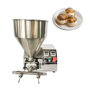 Heiß verkaufendes Produkt Creme füll maschine Donut einfache und einfache Marmeladen saft Wasser füll maschine zu einem günstigen Preis